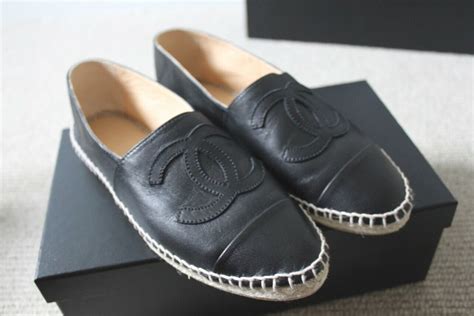 chanel suede espadrilles replica|chanel espadrille price.